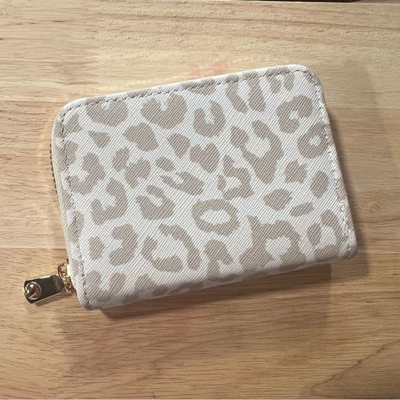 Handbags - *free with purchase* leopard print card holder